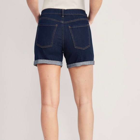 2 pairs Old Navy jean shorts 5” and 7” inseam denim size 2 - Picture 4 of 5
